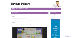 Desktop Screenshot of devikasdaycare.com